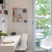 Shared Houses in Brussels work space next to window