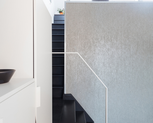 Black staircase